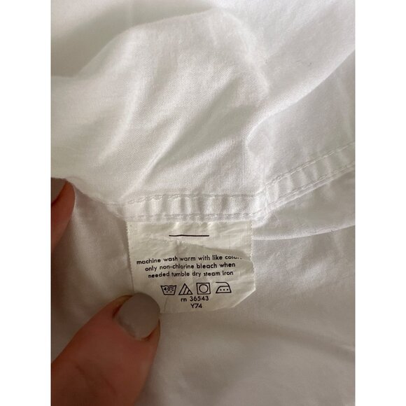 Calvin Klein Mens White Button-Up Shirt Size 16 ½ - Picture 10 of 10